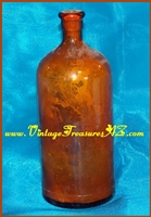 Image for Clorox Bleach Amber Pint-sized, Cork-top Bottle Vintage ca 1929-1930 <b><span style='color:red'>*****PRIORITY MAIL SHIPPING INCLUDED – DOMESTIC ORDERS ONLY!*****</span></b><span style='color:purple'>